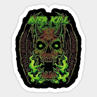 Overkill Band new 6 Sticker